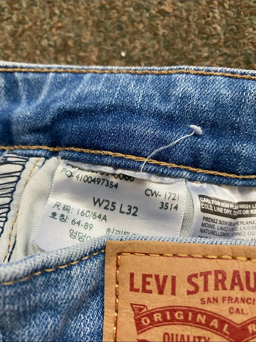 Levi's Light Blue Flare Jeans - Picture 4 of 9
